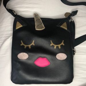 Unicorn Betsy Johnson crossbody purse